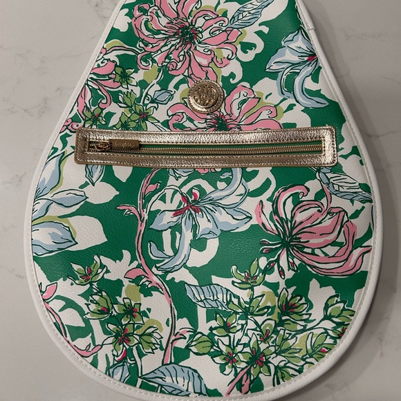 Lilly Pulitzer Tennis Cover in Spearmint Blossom Views - Picture 2 of 5